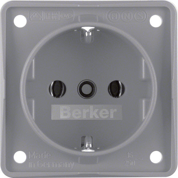 Hager Berker Integro Wall Outlet (WCD Switchgear) - 941852506