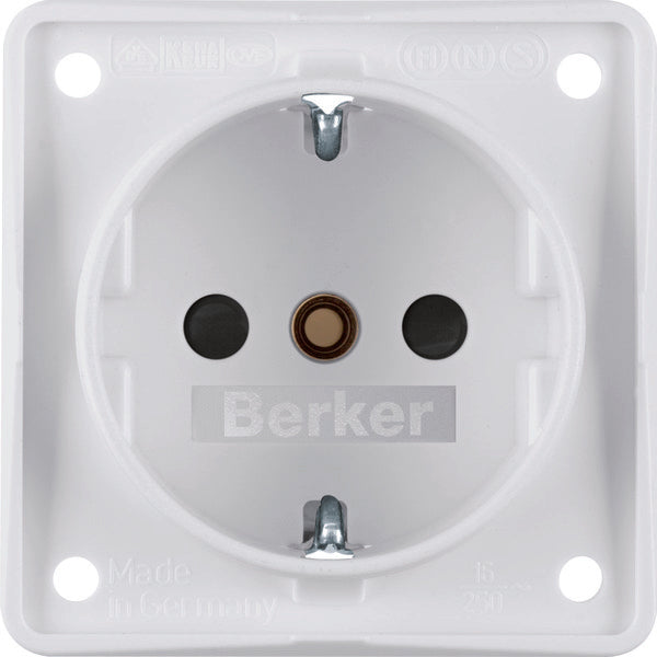 Hager Berker Integro-Wandsteckdose (WCD-Schaltgerät) - 941952502