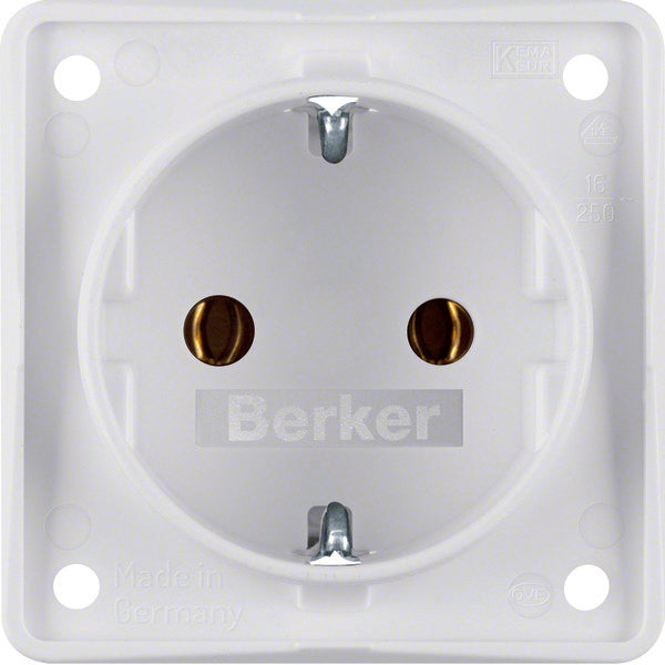 Hager Berker Integro-Wandsteckdose (WCD-Schaltgerät) - 947782502