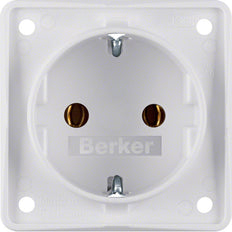 Hager Berker Integro-Wandsteckdose (WCD-Schaltgerät) - 947782502