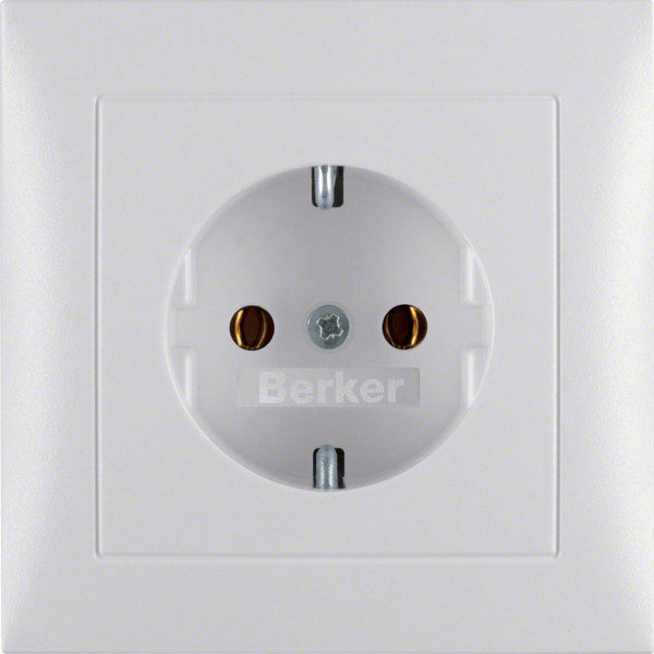 Hager Berker S.1/B.3/B.7 Wandsteckdose (WCD-Schaltgerät) - 47429909