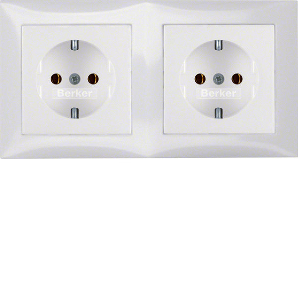 Hager Berker S.1/B.3/B.7 Wandsteckdose (WCD-Schaltgerät) - 47208989