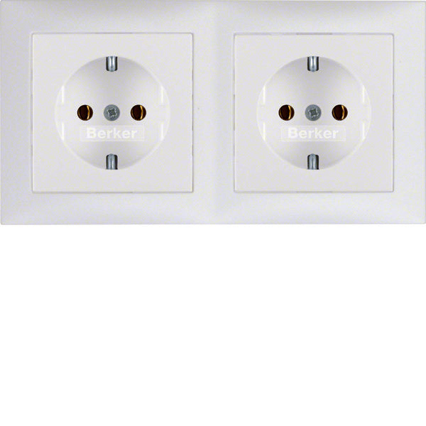 Hager Berker S.1/B.3/B.7 Wandsteckdose (WCD-Schaltgerät) - 47209909