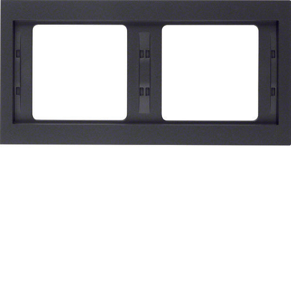 Hager Berker K.1 Abdeckrahmen Schaltanlage - 13637006