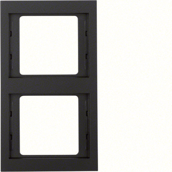 Hager Berker K.1 Abdeckrahmen-Schaltanlage - 13237006