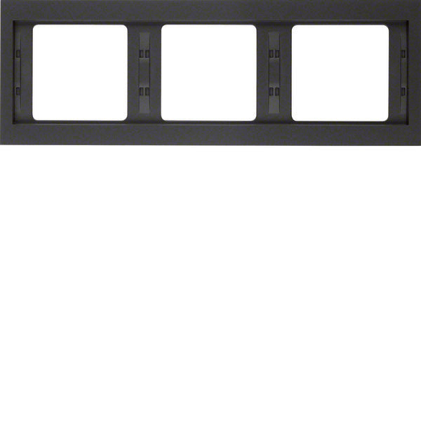 Hager Berker K.1 Abdeckrahmen Schaltanlage - 13737006