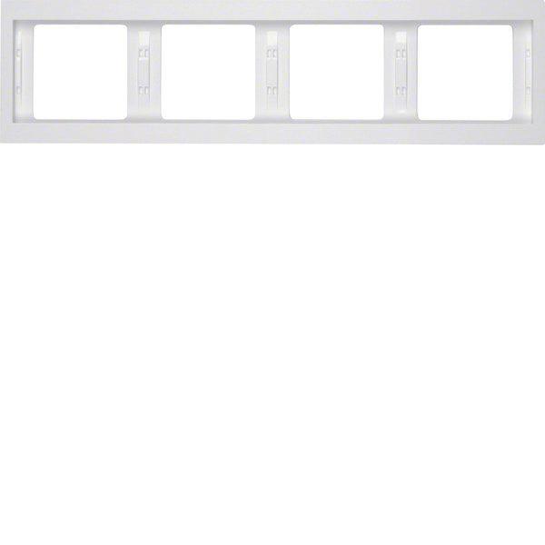 Hager Berker K.1 Cover Frame Switchgear - 13837009