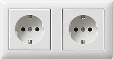Gira Standard 55 Wandsteckdose (WCD-Schaltgeräte) - 079303