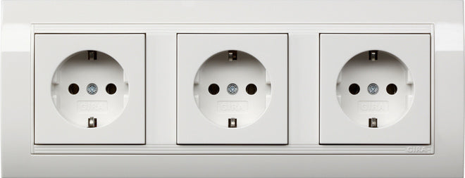 Gira Standard 55 Wandsteckdose (WCD-Schaltgeräte) - 0747023