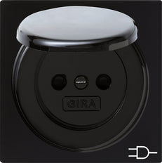 Gira S-Color Wandsteckdose (WCD-Schaltgeräte) - 045447
