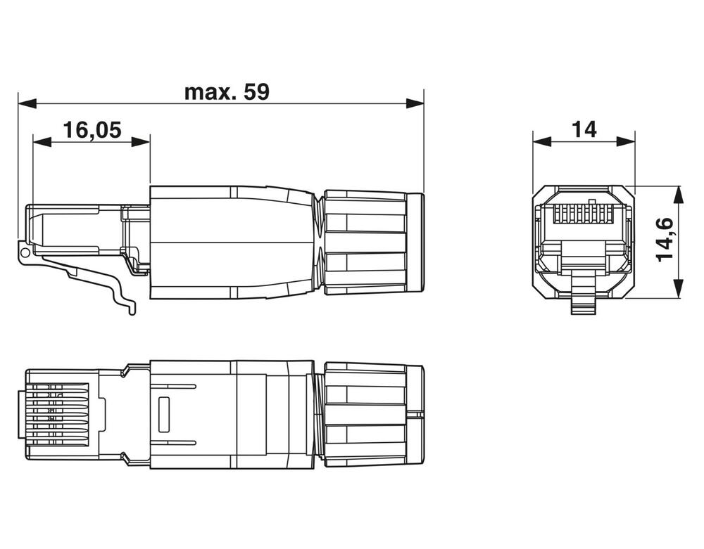 Phoenix Contact VS Modulaire Steckverbinder - 1656725