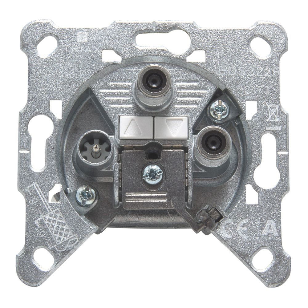 Hirschmann Multimedia Radio/TV/Sat-Antennenbuchse - 100306141