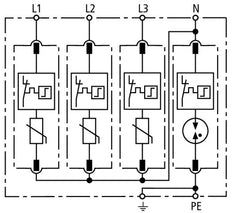 DEHN DEHNguard Überspannungsschutz für das Netz - 952310