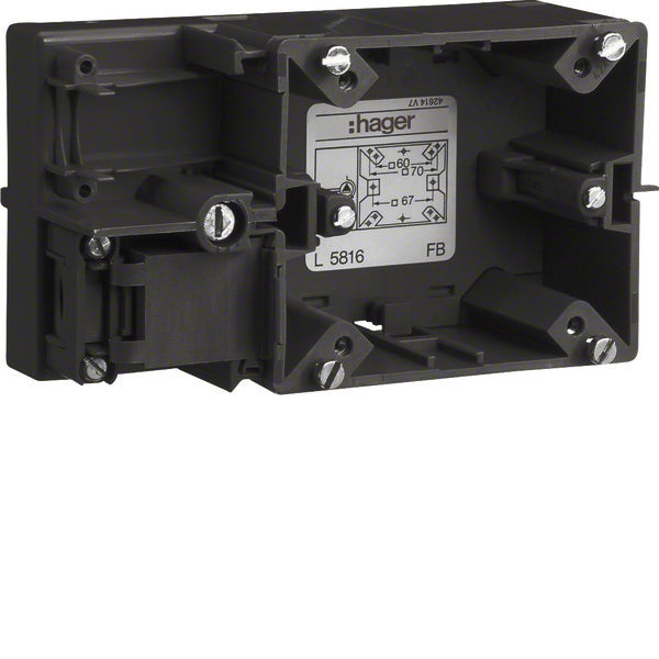 Hager Tehalit Montagebox Wandkanal - L5816