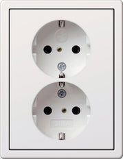 Gira F100 Wall Socket Outlet (WCD Switchgear) - 0783112