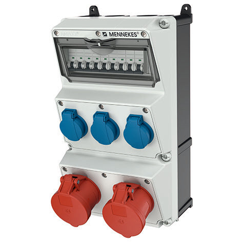 Mennekes AMAXX CEE Socket Combination - 930054