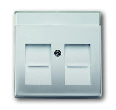 ABB Busch-Jaeger Reine Edelstahl-Schaltgeräteeinsatzplatte - 2CKA001710A3767