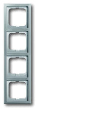 ABB Busch-Jaeger Reine Edelstahl-Abdeckrahmen-Schaltgeräte - 2CKA001754A4320