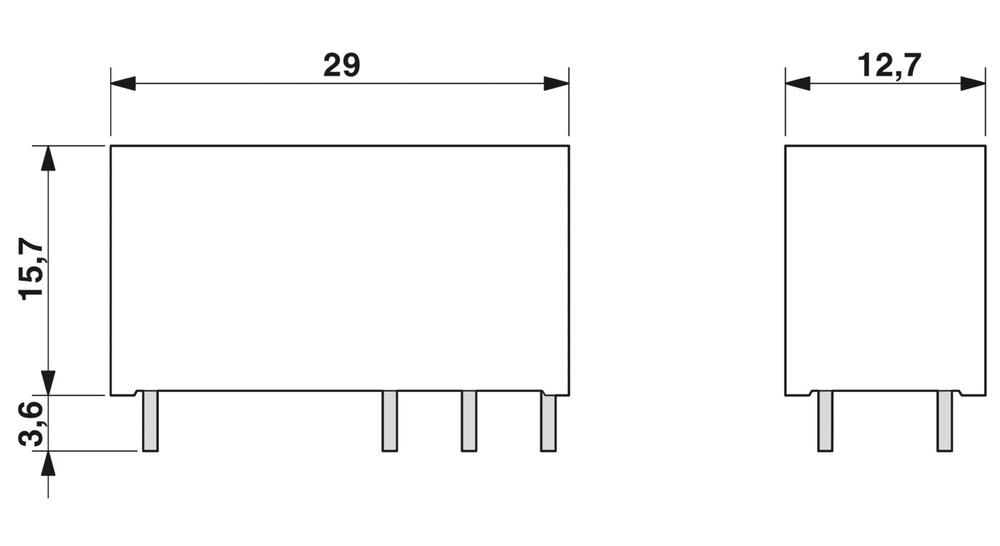 Phoenix Contact REL-Hilfsrelais - 2961312 [2 Stück]