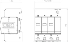 OBO V25 Netz-Überspannungsschutz - 5094463
