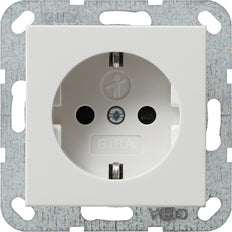 Gira System 55 Wandsteckdose (WCD-Schaltgeräte) - 275503