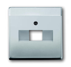 ABB Busch-Jaeger Reine Edelstahl-Schaltgeräteeinsatzplatte - 2CKA001710A3763