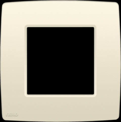 Niko Original Abdeckrahmen Schaltgeräte - 100-76100 [2 Stück]