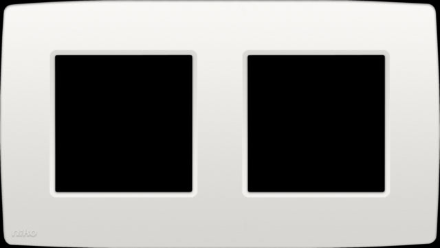 Niko Original Abdeckrahmen Schaltgeräte - 101-76800 [2 Stück]