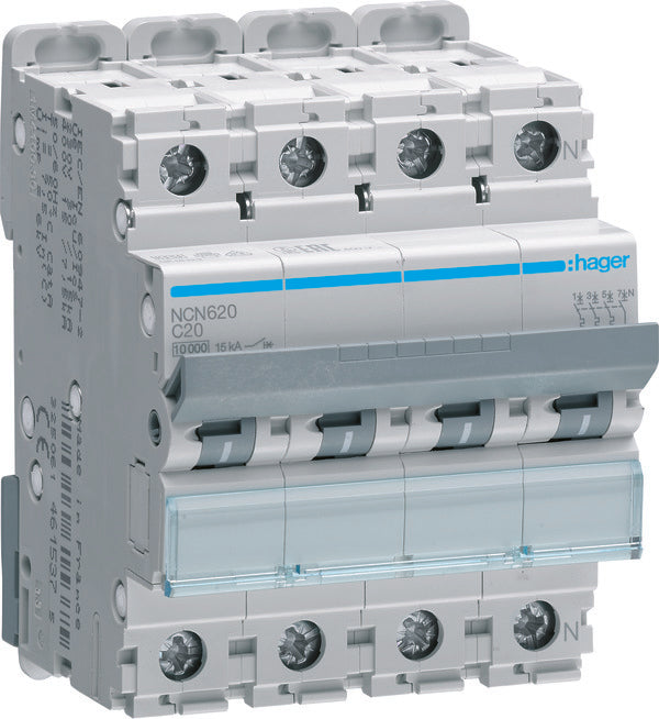 Hager NCN Circuit Breaker - NCN620