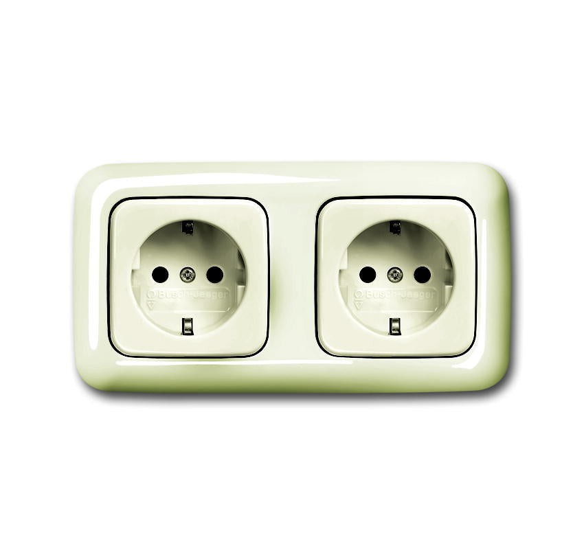 ABB Busch-Jaeger SI Wall Outlet (WCD Switchgear) - 2CKA002014A1464