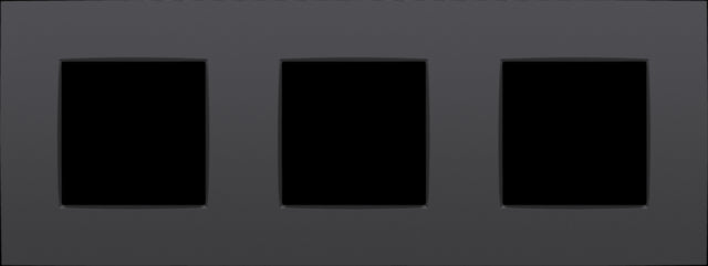 Niko Intense Cover Frame Schaltgeräte - 122-76700