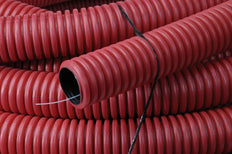 Pipelife Kabelflex Plastic Ribbed Cable Benan -Hose - 1496150059 [50 Meters]