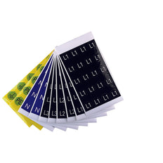 Weidmüller Bedruckte Etiketten Textstreifenbogen - 1707350005 [10 Stück]