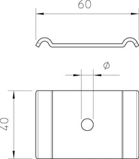 OBO GR-Magic Montagematerial Kabeltragsystem - 6015263 [50 Stück]