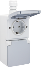 Niko New Hydro Wall Outlet Box (WCD Switchgear) - 700-37845