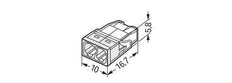 Wago 2273 Wire Connector - 2273-202 [100 Pieces]