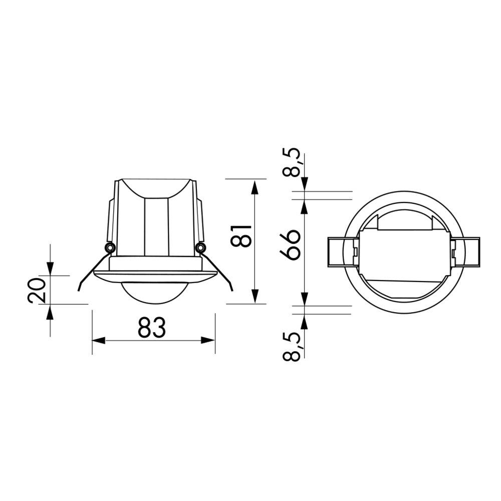 BEG Luxomat Motion Switch (Complete) - 92196