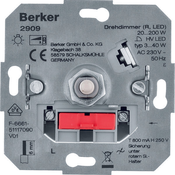 Hager Berker Dimmer - 2909