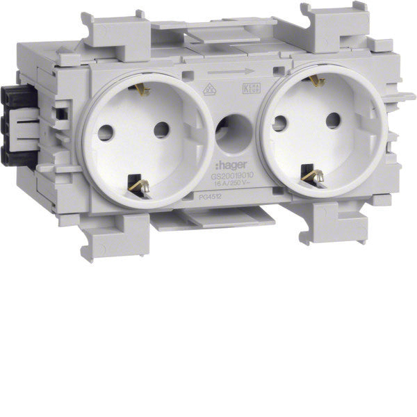 Hager Tehalit Wandsteckdosenbox (WCD-Schaltanlage) - GS20019016