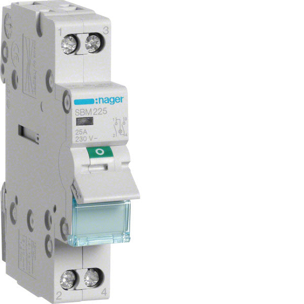 Hager SBM Flush-Mounting Switch Modular - SBM225