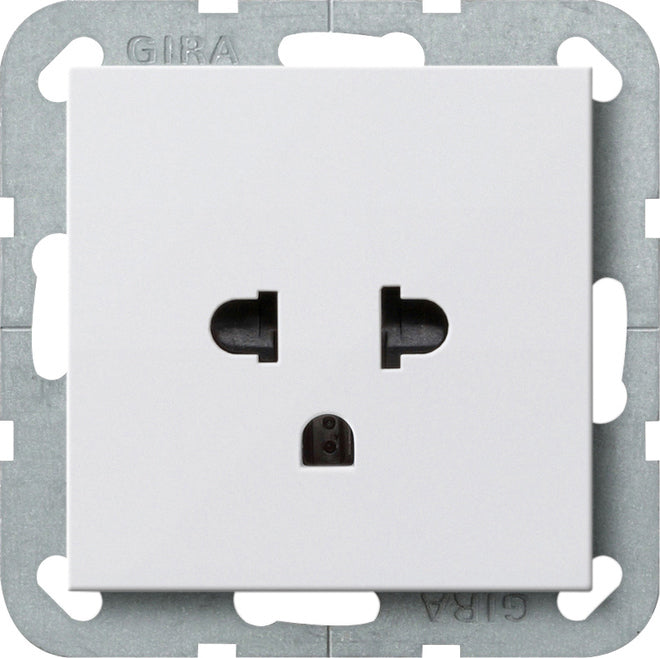 Gira System 55 Wall Socket Outlet (WCD Switchgear) - 284003