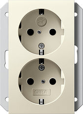 Gira System 55 Wandsteckdose (WCD-Schaltgeräte) - 273101