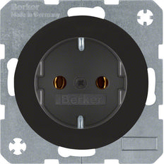 Hager Berker R.1/R.3 Wall Socket Outlet (WCD Switchgear) - 47432045