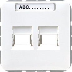 Jung CD500 Einsatzplatten-Schaltgeräte - CD569-2WEWW