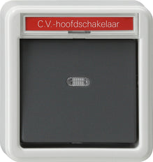 Gira Aufputz-Installationsschalter spritzwassergeschützt - 011635