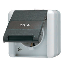 Jung WG800 Wandsteckdosenbox (WCD-Schaltanlage) - 820NAW