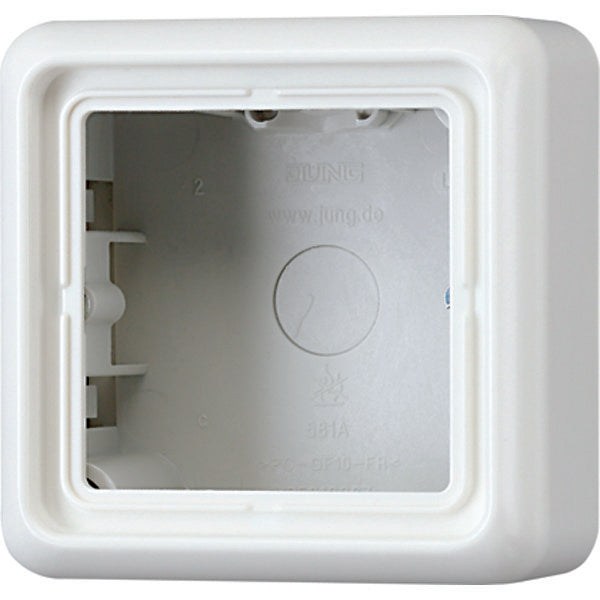 Jung CD500 Aufputzdose Unterputz-Schaltanlage - CD581AWW