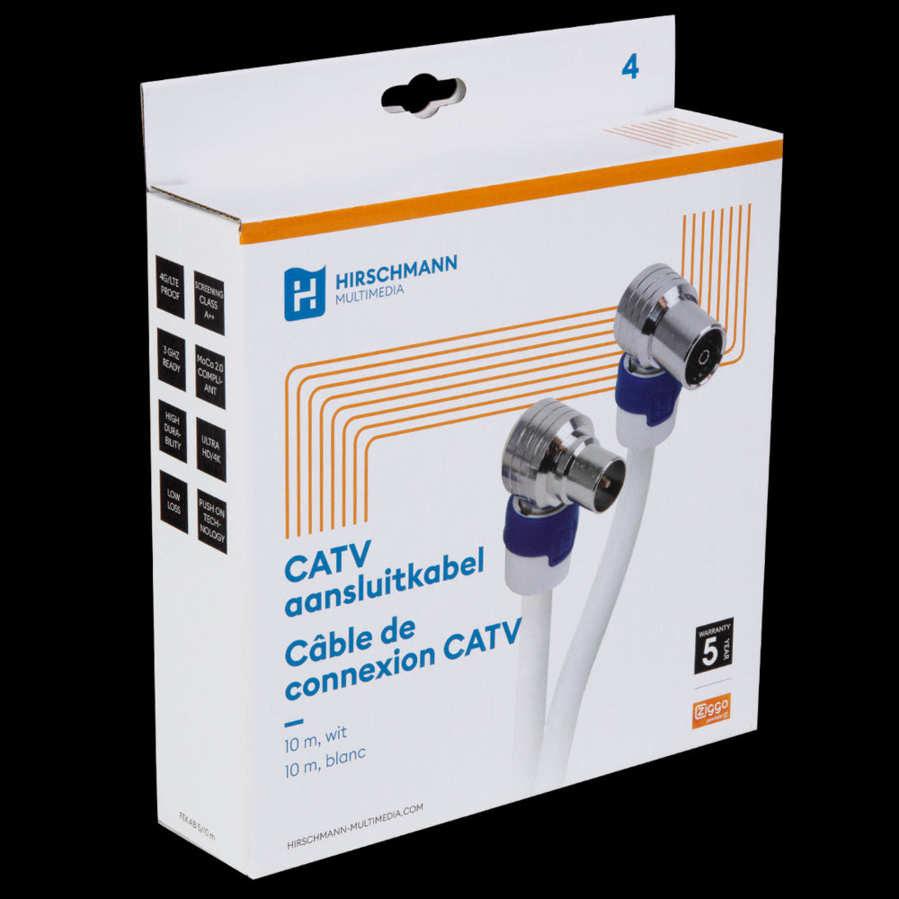 Hirschmann Multimedia-Patchkabel Koax - 695020512