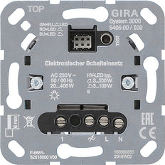 Gira System 3000 Elektronischer Schalter (komplett) - 540500