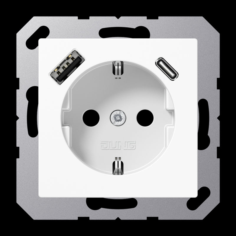 Jung Wandsteckdosenbox (WCD-Schaltanlage) - A1520-15CAWW